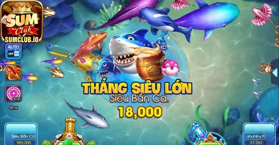 Hệ thống thưởng đa dạng trong game bắn cá miễn phí