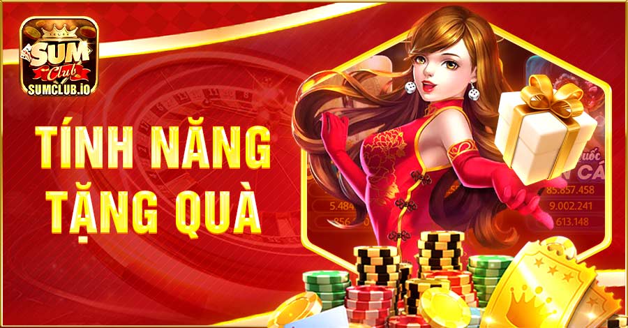 Sumclub tích hợp tính năng tặng quà ngay trên thanh công cụ